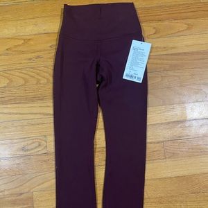 Lululemon wunder train pant 25” NWT